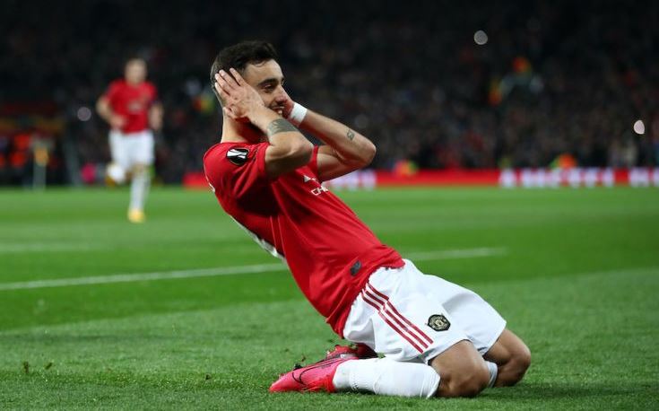 Goal Injury Time Bruno Fernandes Bawa Manchester United Menang Dramatis Atas Rangers