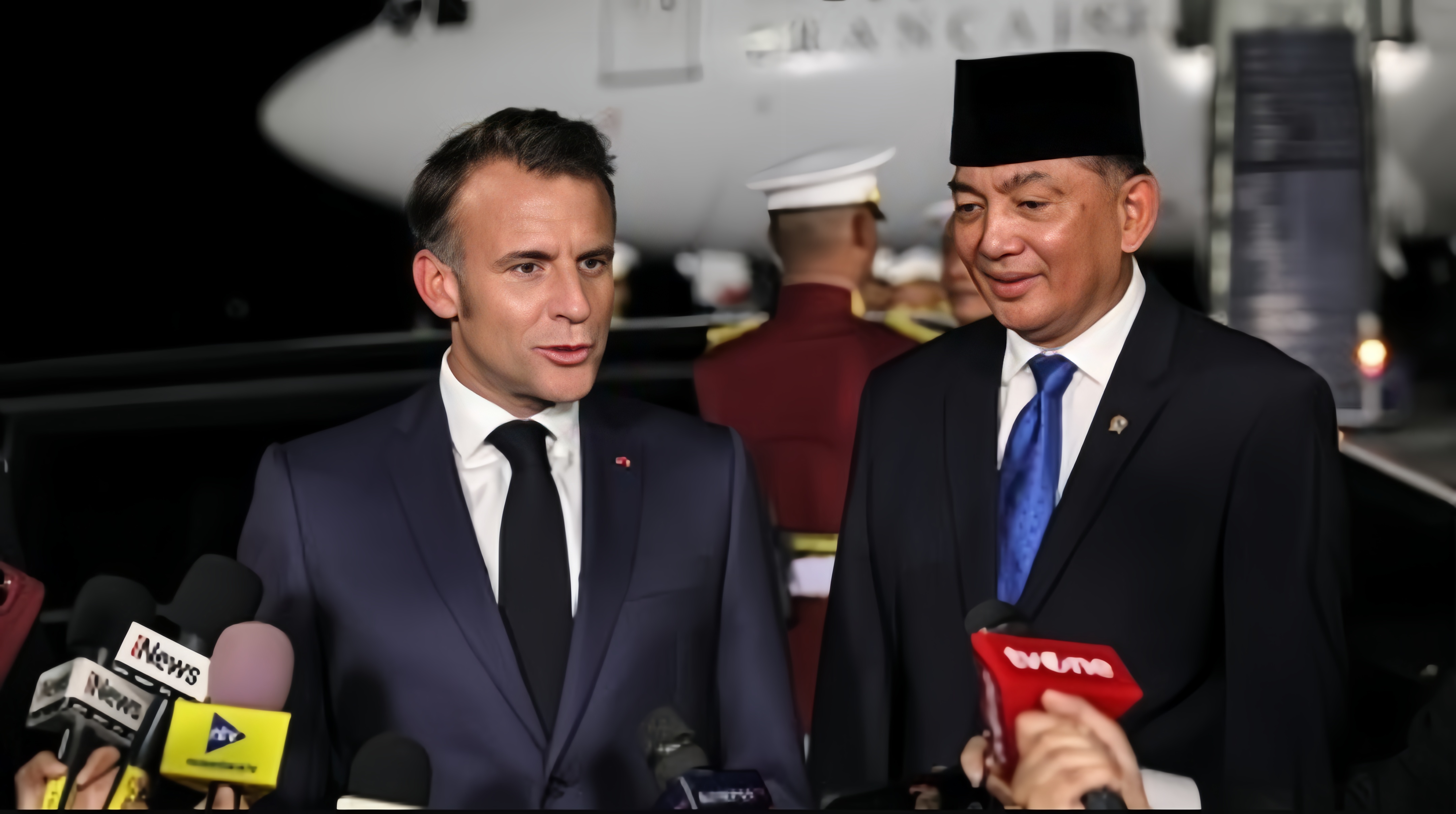 Macron tiba di RI, Indonesia-Perancis Sepakat Kerja Sama Alutsista Strategis
