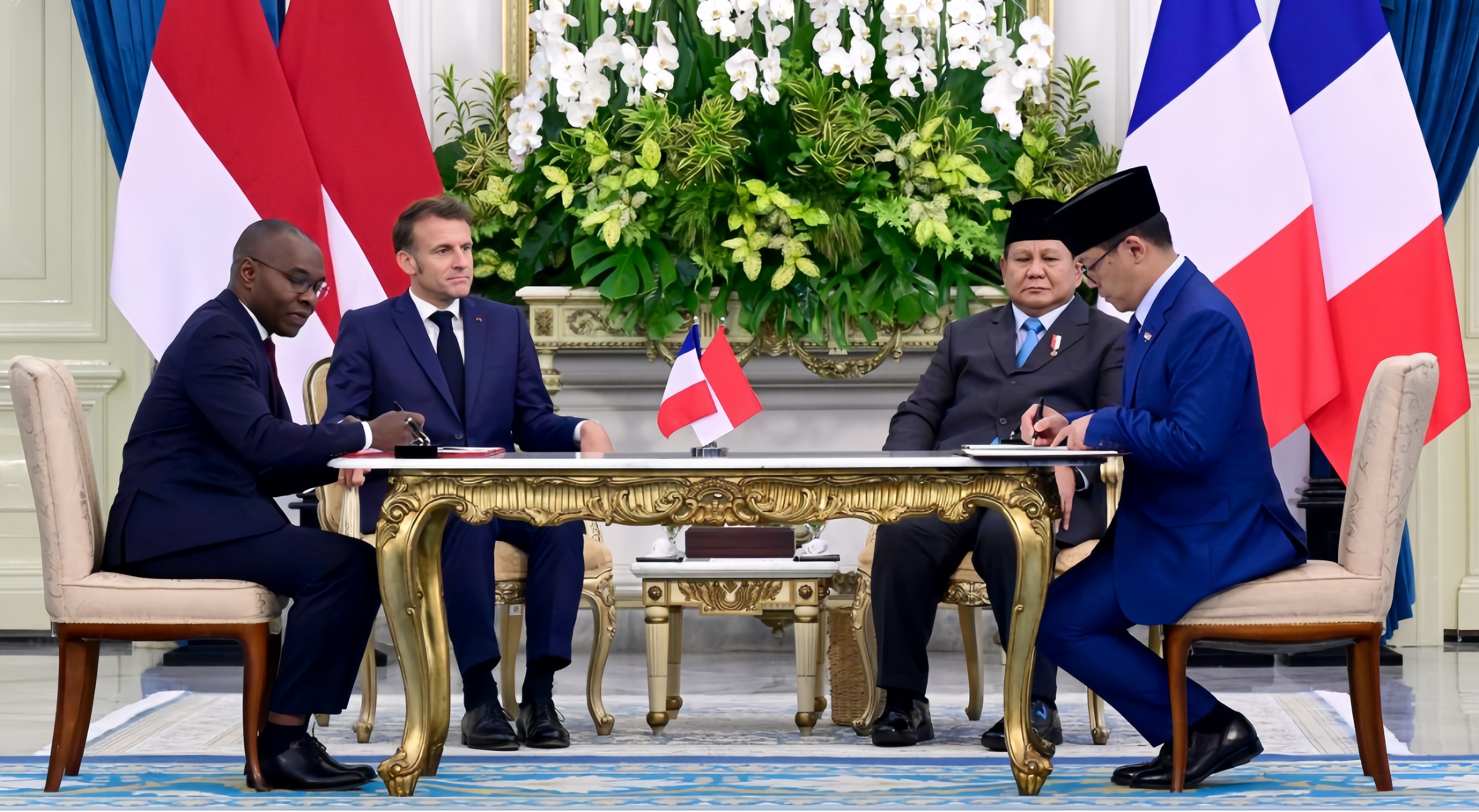Indonesia–Prancis Sepakati 21 Kerja Sama Strategis