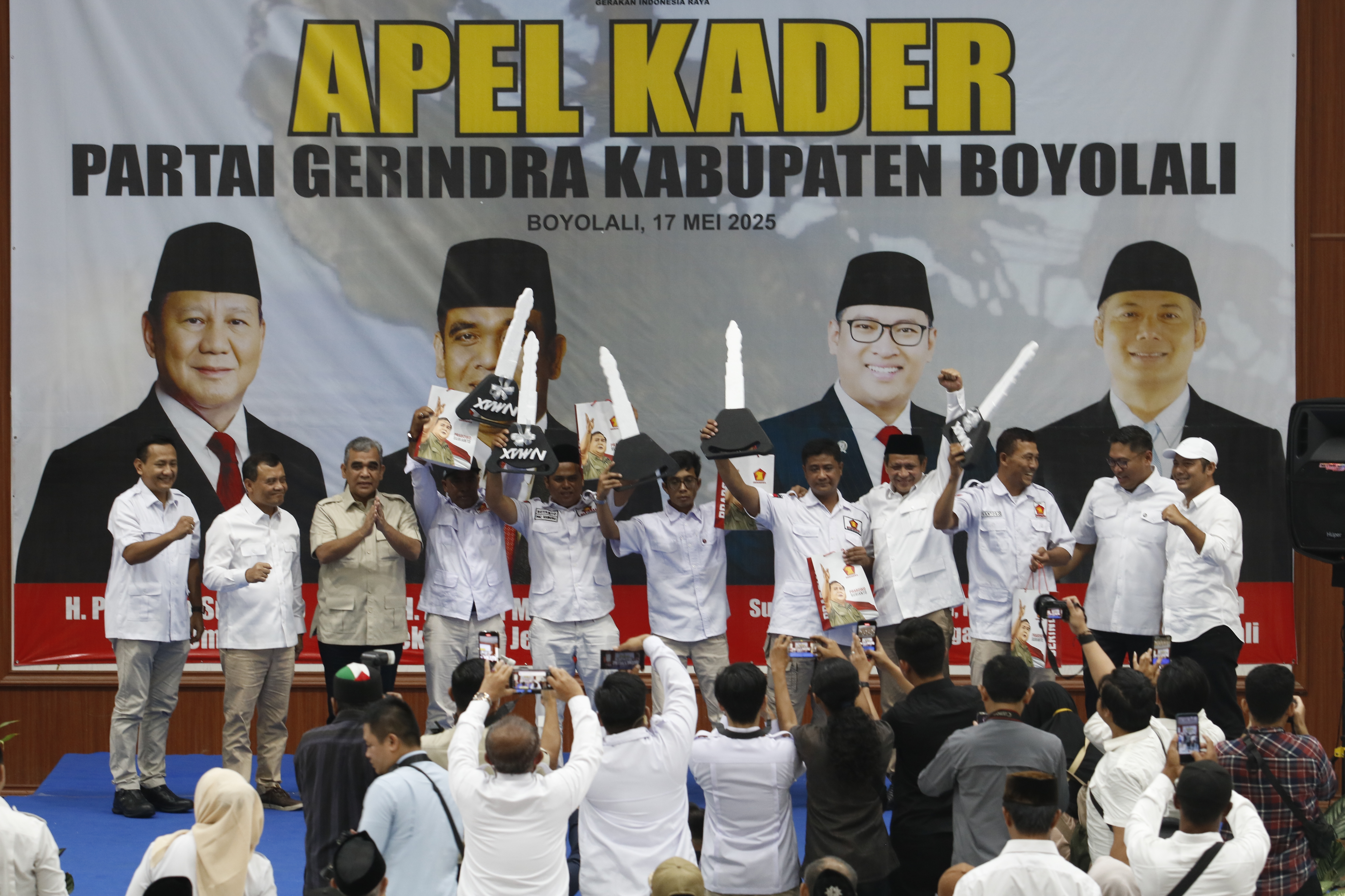 Apel Kader di Boyolali, Gerindra Jateng Komitmen Jadi Sarang Garuda Simbol Kekuatan dan Kebangkitan