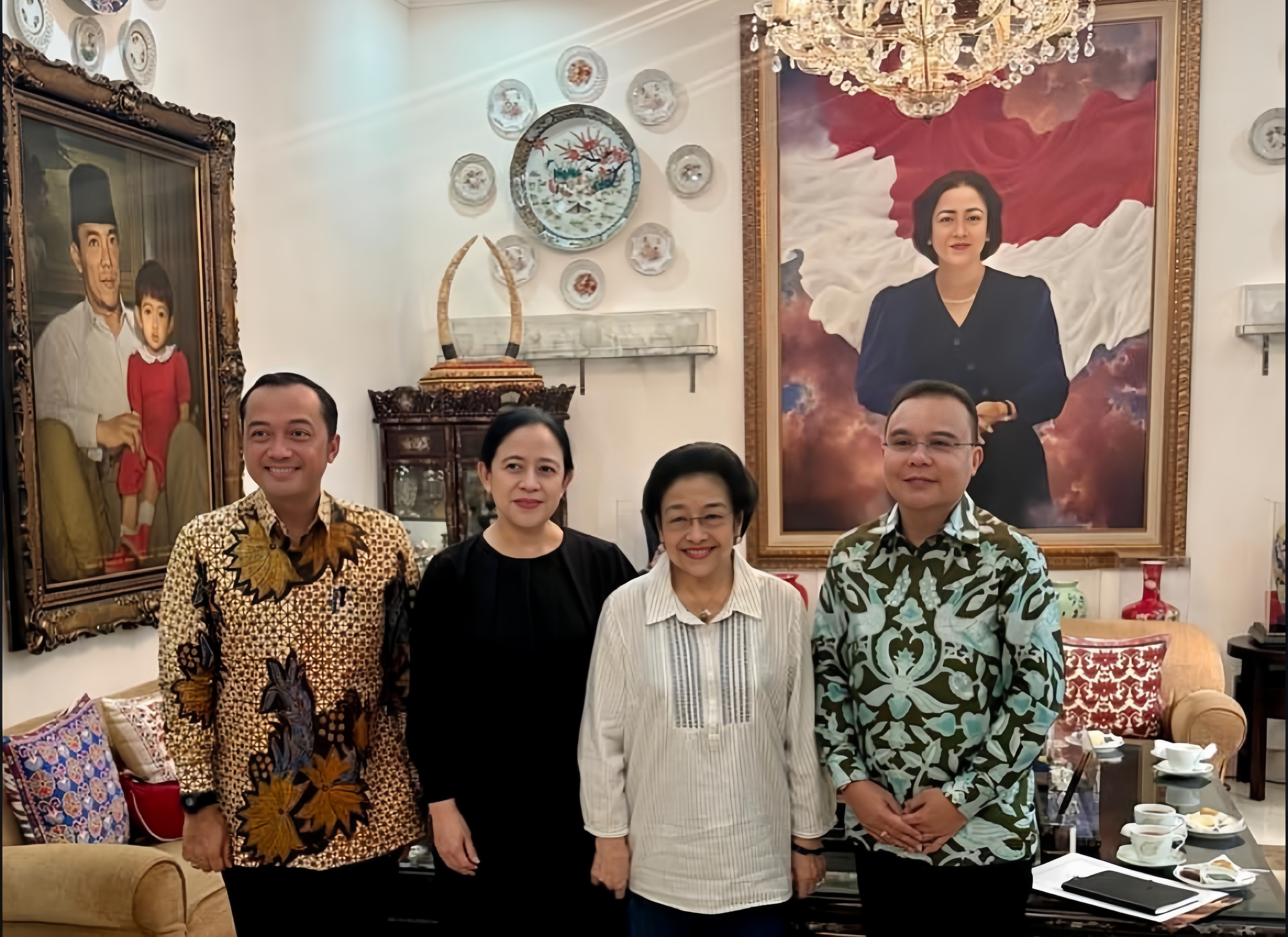 Dasco Bawa Pesan Prabowo, Pulang dengan Amanah Megawati