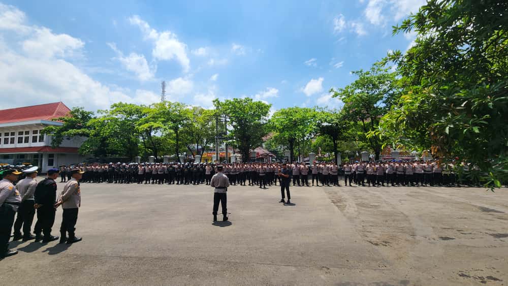 Pengamanan Ketat, Polresta Pati Pastikan Aksi MPB Berjalan Tertib