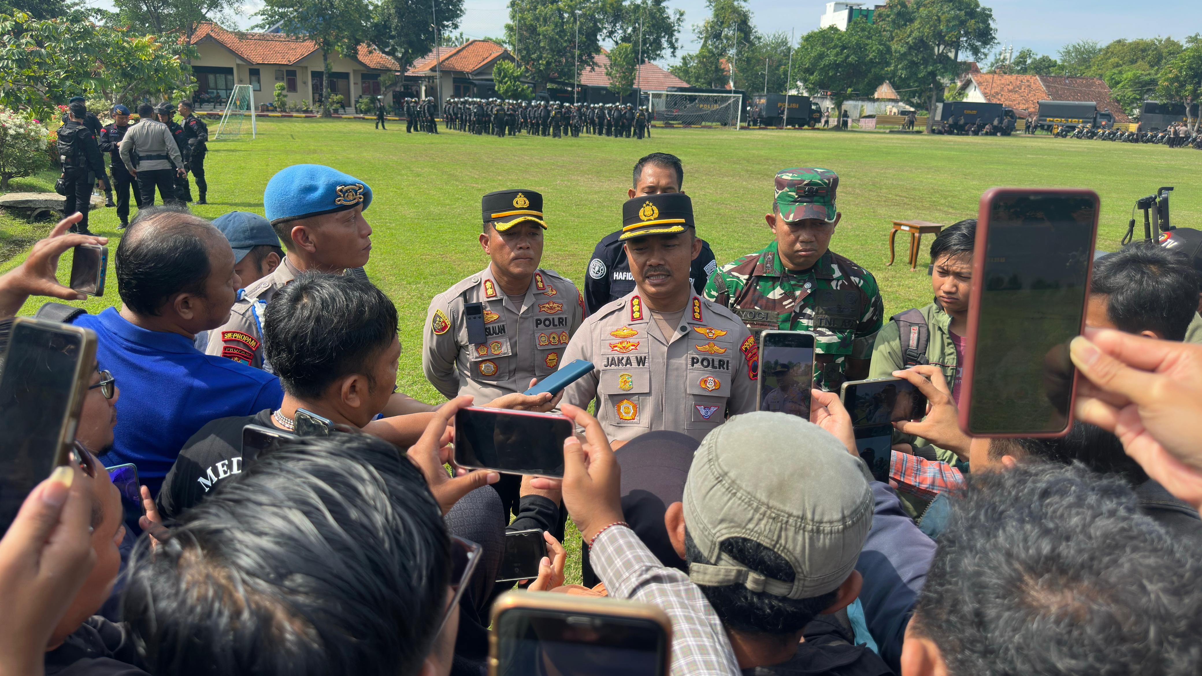 Polresta Pati Kerahkan 3.379 Personel Amankan Sidang Hak Angket DPRD