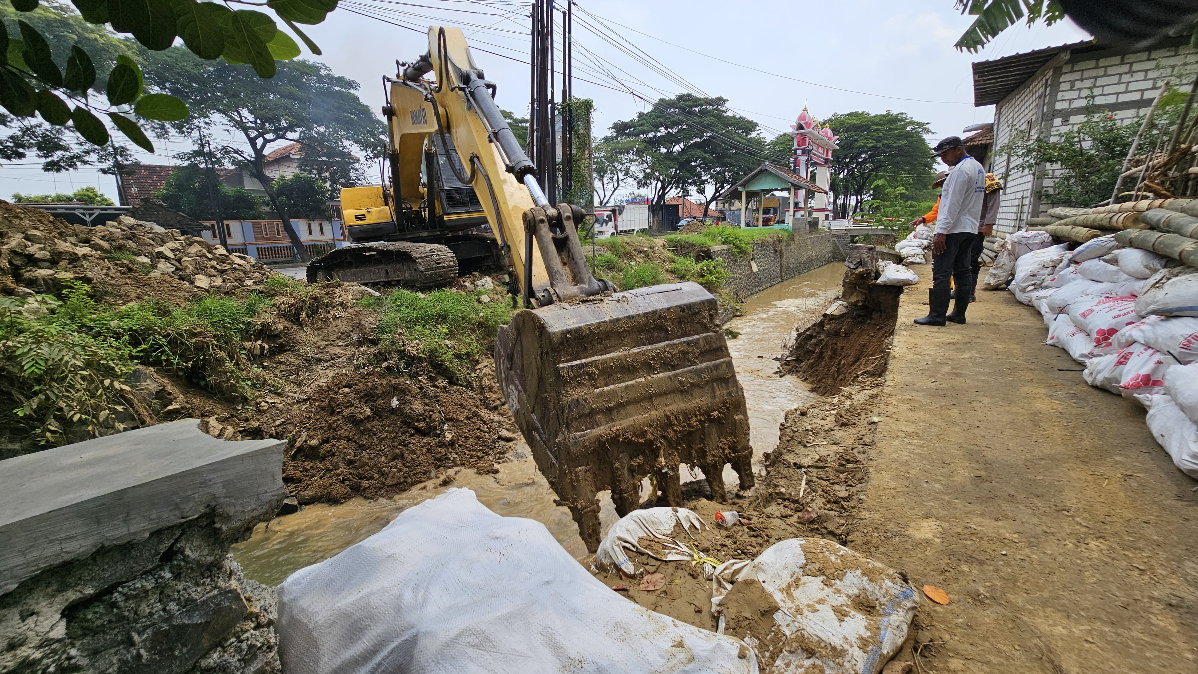 Antisipasi Banjir Susulan, BNPB Tangani Tiga Titik Kritis Sungai Widodaren Pati