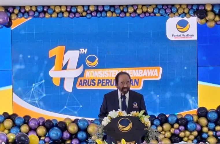 Surya Paloh Tegaskan NasDem Komit Dukung Pemerintahan Prabowo–Gibran