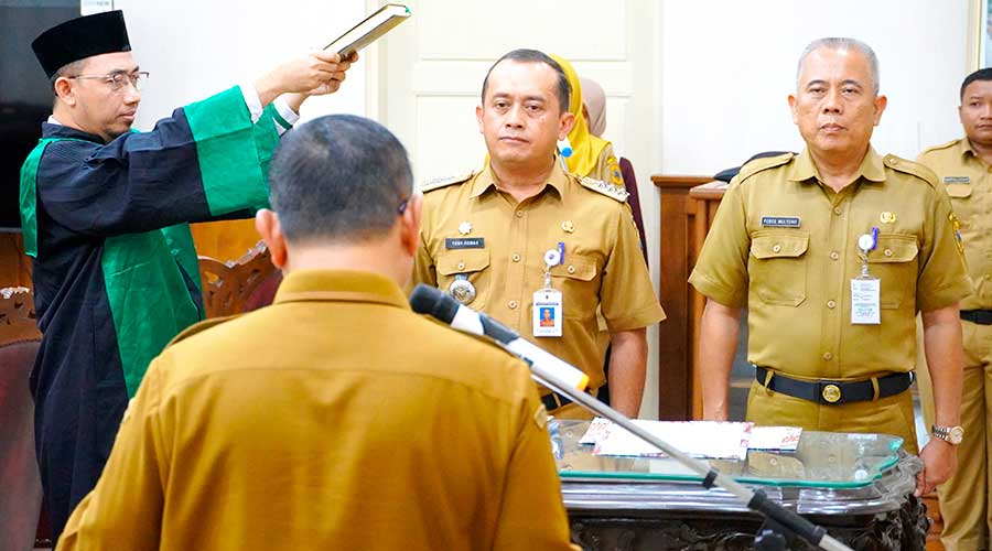 Isi Jabatan Strategis, Bupati Pati Resmi Lantik Dua Kepala Dinas