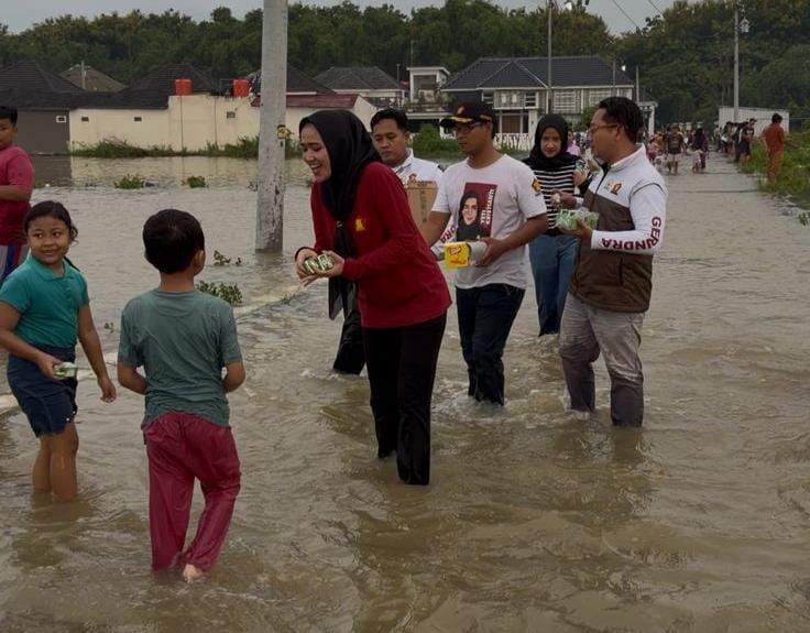 Ketua Fraksi Gerindra DPRD Pati Bergerak Cepat Bantu Warga Terdampak Banjir