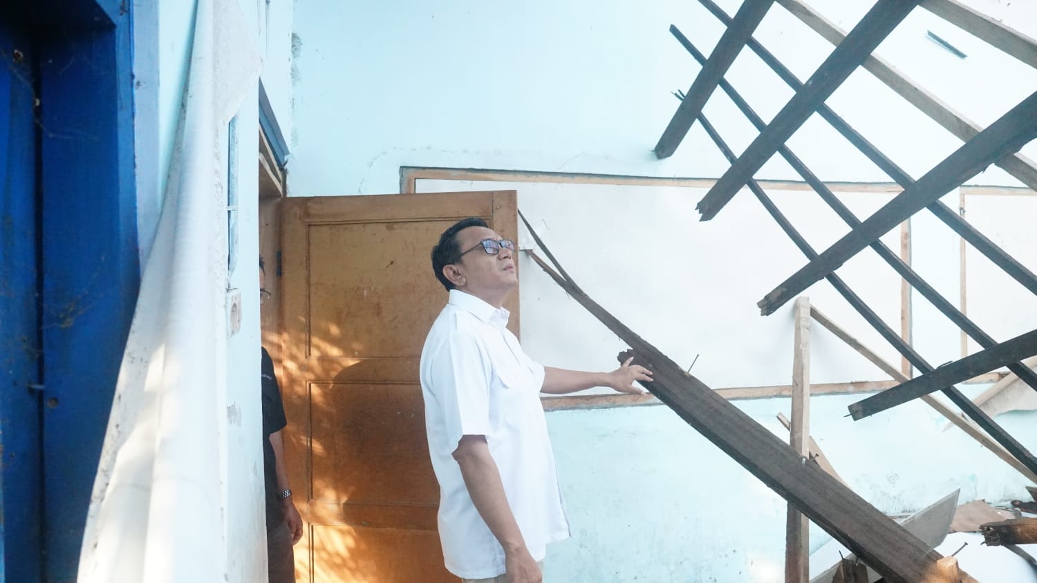 SDN Mencon 01 Akan Dibangun Lagi, Siswa Sementara Belajar di Balai Desa