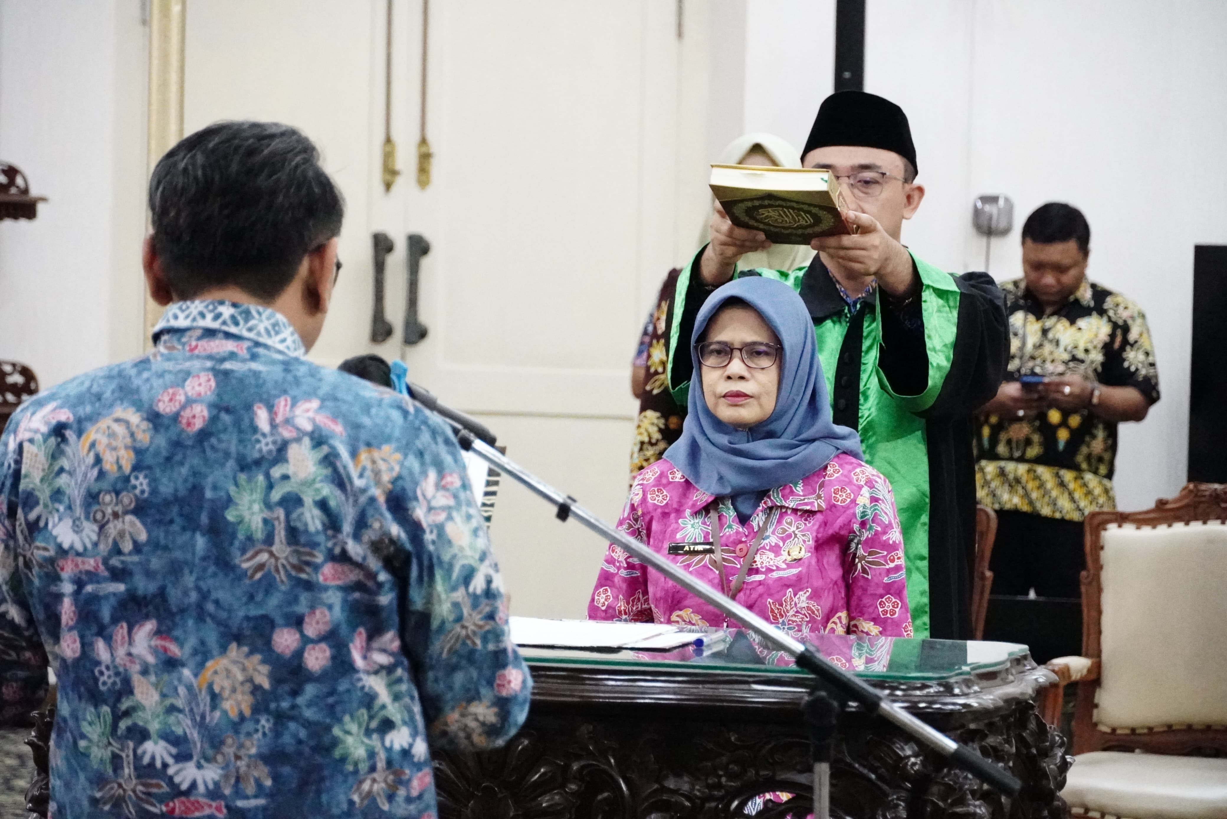 Siti Subiati Resmi Dilantik Jadi Pj Sekda Pati, Chandra Tekankan Integritas