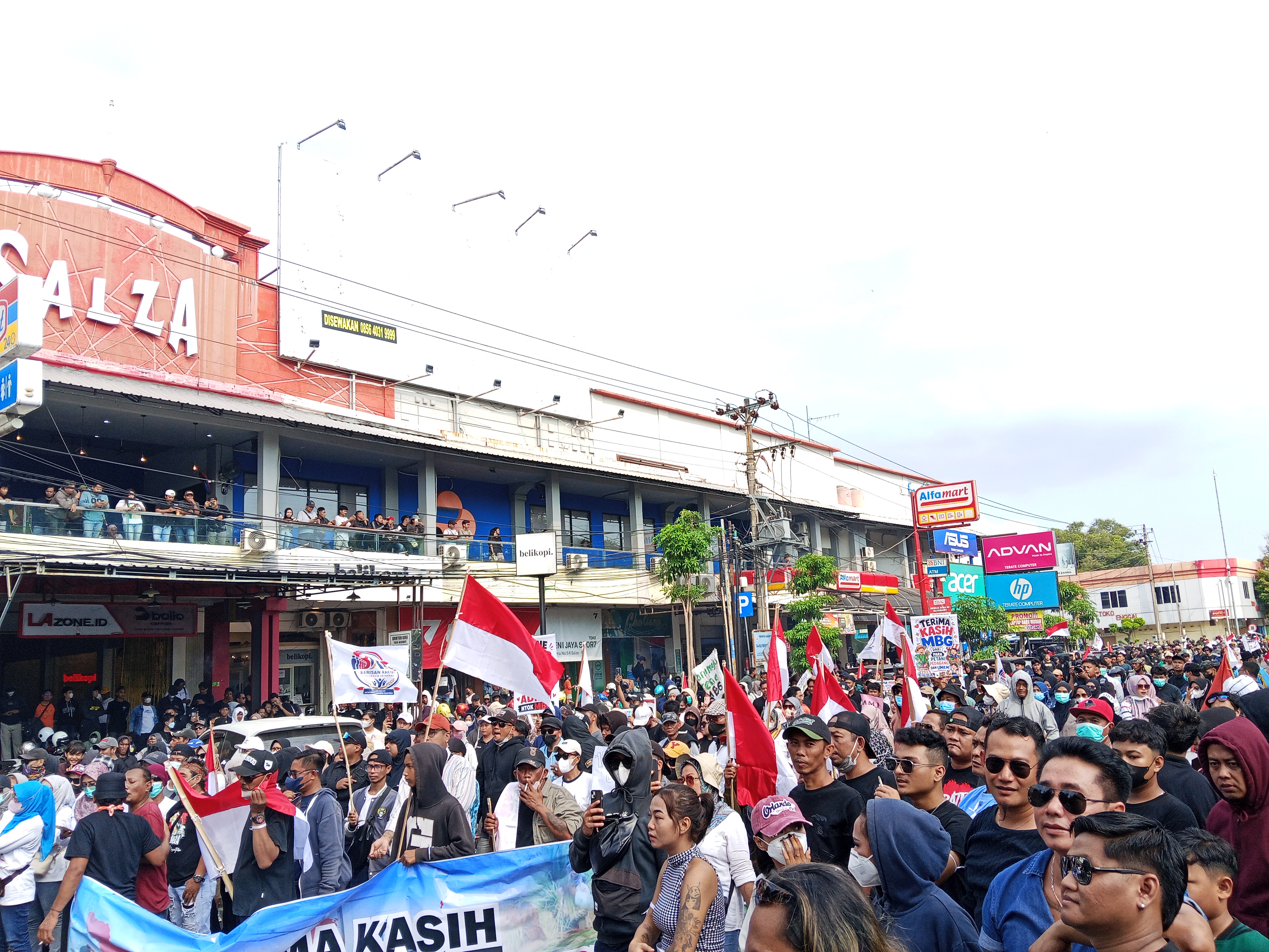 Ribuan Warga Pati Gelar Aksi Damai, Dukung Program Pemerintahan Prabowo Subianto