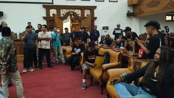 Aksi Reuni AMPB di Pati Diikuti Massa dari Semarang dan Surabaya