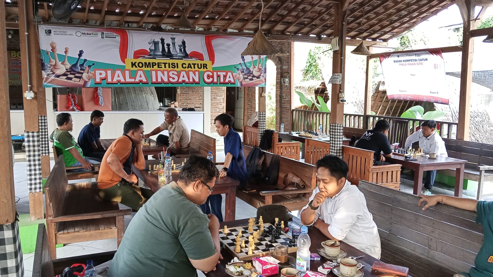 Meriahkan HUT RI, KAHMI dan HIPKA Pati Gelar Kompetisi Catur Piala Insan Cita